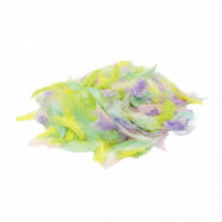 SACHET DE 100 GRAMMES DE PLUME PASTEL ASSORTIS