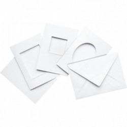 KIT DE 100 CARTES PASSE-PARTOUT + ENVELOPPES