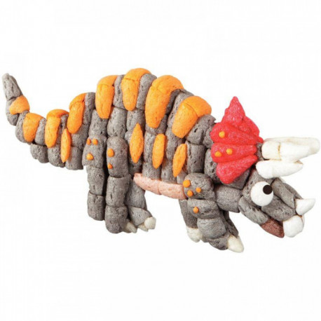 KIT DE 4 DINOSAURES 3D PLAYMAIS