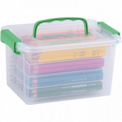 CLASSPACK DE 120 CRAYONS DE COULEUR JUMBO TRIANGULAIRE ASSORTIS