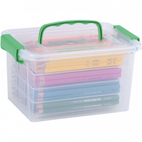 CLASSPACK DE 120 CRAYONS DE COULEUR JUMBO TRIANGULAIRE ASSORTIS