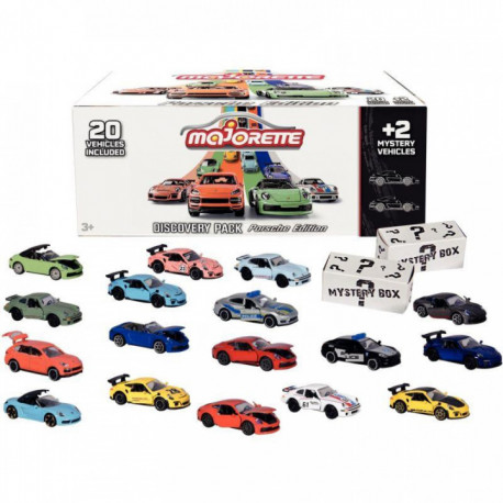 COFFRET MAJORETTE PORSCHE, 22 VÉHICULES