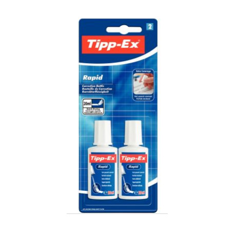 BLISTER DE 2 FLACONS TIPP-EX RAPID