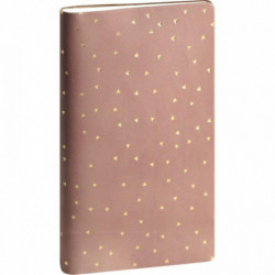 AGENDA SEMAINIER DE POCHE SAD 16S MÉLINE ROSE 9x16cm