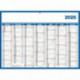 CALENDRIER 7 MOIS SUR CHAQUE FACE 40X55CM SOUPLE