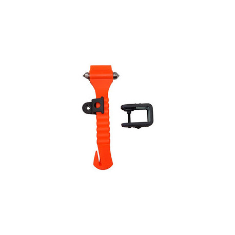 COUPE CEINTURE DE SECURITE ET MARTEAU 
