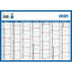 CALENDRIER 7 MOIS SUR CHAQUE FACE 19X26,5CM SOUPLE