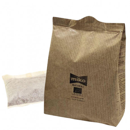CAFE POUR MACHINE MIKO NATURAL BIO **BTE 48 FILTRES-DOSES pour environ 960 cafés**  