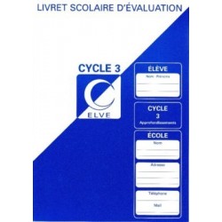 LIVRET SCOL.EVALUATION CYCLE 3