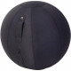 BALLON D'ASSISE ERGON.NOIR  améliore la posture renforce les muscles dos et ceinture abdominale ne roule  ne glisse pas poig.tra