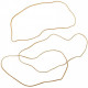 BRACELETS BLONDS ÉTROITS, 200 MM *BTE100G*