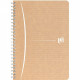 CAHIER SPIRALE A5 100P 5X5  90G OXFORD TOUAREG PEFC 100%RECYCLE FAB France