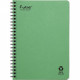 CAHIER SPIRALE A5 120P 90G  5X5  FOREVER FSC 100% RECYCLE FAB France 