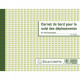 CARNET BORD SUIVI DEPLACEMENTS 5090E