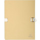 CHEMISE À DOS EXTENSIBLE AVEC SANGLE M FIRST FORMAT 24X32 QUALITÉ TOILÉE MASTIC