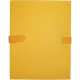 CHEMISE EXTENSIBLE À SANGLE VELCRO QUALITÉ TOILÉE FORMAT 24X32 CM JAUNE