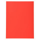 CHEMISE RECYCLE ROUGE PQT 100  PEFC FAB FRANCE 170G 24X32 FOREVER