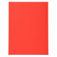 CHEMISE RECYCLE ROUGE PQT 100 PEFC FAB FRANCE 220G 24X32 FOREVER