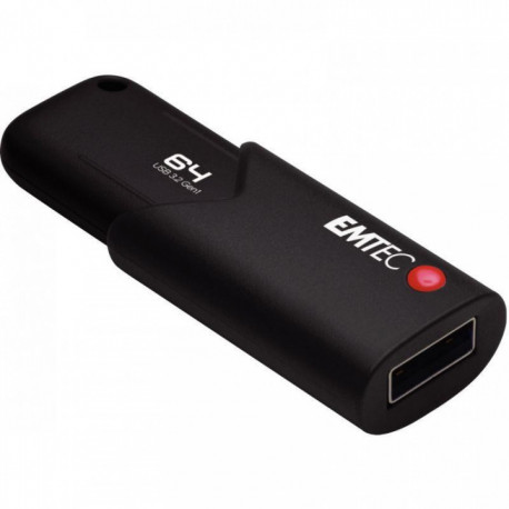 CLÉ USB 3.2 EMTEC CLICK SECURE 64 GO