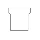 FICHE T IND 2 BLANC PQT 100 2002002