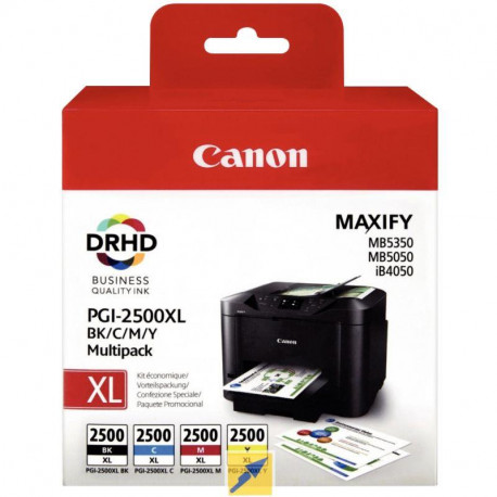  PGI2500XL 4CART.NCMY CANON 128.80ML CART.J.ENC.