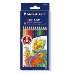 CRAYONS COULEURS NORIS ANTI CASSE BTE 12