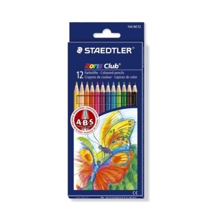 CRAYONS COULEURS NORIS ANTI CASSE BTE 12