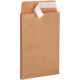 PAQUET DE 50 POCHETTES  KRAFT + 280 X 400 MM 120G SOUFFLET 30MM BANDE SILICONÉE
