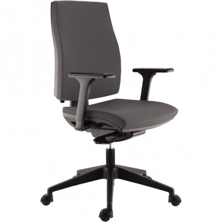 FAUTEUIL LISE TISSU GRIS FAB FR SYNCHRONE AUTOREG.ACC.3D INCLUS TISSU NON FEU 110KG GAR 5ANS