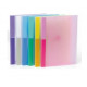PORTE DOCUMENTS TRANSLUCIDES ASSORTIS LOT 6 TARIFOLD 510009