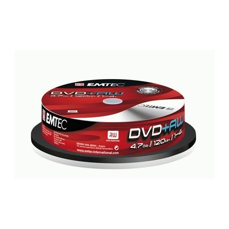 DVD+RW 4,7GB 4X SPINDLE (10)