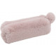 TROUSSE A FOURRURE AVEC POMPON ROSE