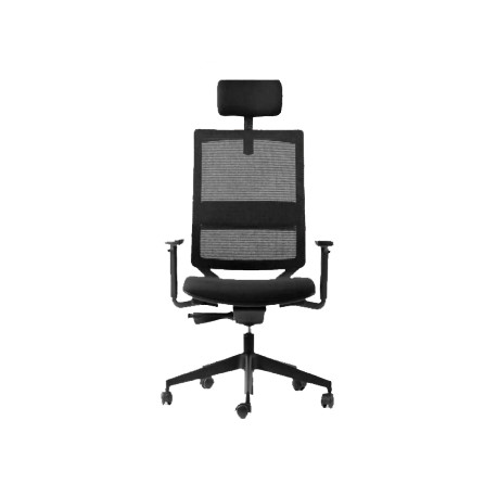 PACK PROMO 2+1 offert FAUTEUIL GRAND KENO SYNCHRONE- HAUT DOS RESILLE NOIRE