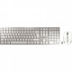PACK CLAVIER ET SOURIS SANS FIL RECHARGEABLES  CHERRY DW9000 COULEUR GRIS