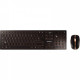 PACK CLAVIER ET SOURIS SANS FIL RECHARGEABLES  CHERRY DW9100 COULEUR NOIR