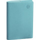 AGENDA SEMAINIER EQUOLOGY 10X15CM BLEU CLAIR 13 mois de décembre à décembre. La semaine sur 2 pages