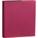 AGENDA SEMAINIER EXÉCUTIF CLUB 16X16CM FRAMBOISE 13 mois de Décembre à Décembre. La semaine sur 2 pages