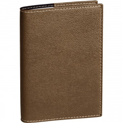 AGENDA SEMAINIER MINISTRE CLUB 16X24CM BRONZE 13 mois de Décembre à Décembre. La semaine sur 2 pages