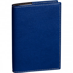 AGENDA SEMAINIER MINISTRE CLUB 16X24CM NAVY 13 mois de Décembre à Décembre. La semaine sur 2 pages