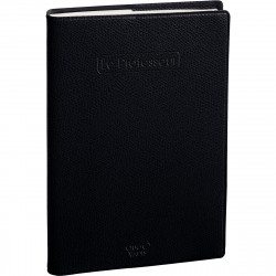 AGENDA SEMAINIER LE PROFESSEUR NOIR 21x27cm. 12 mois aout à juillet . La semaine sur 1 page