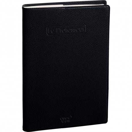 AGENDA SEMAINIER LE PROFESSEUR NOIR 21x27cm. 12 mois aout à juillet . La semaine sur 1 page