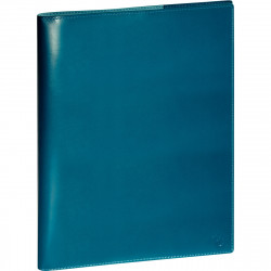 AGENDA SEMAINIER CONSULTATION VOLGA 21X29CM BLEU CANARD 13 mois de Décembre à Décembre. La semaine sur 2 pages