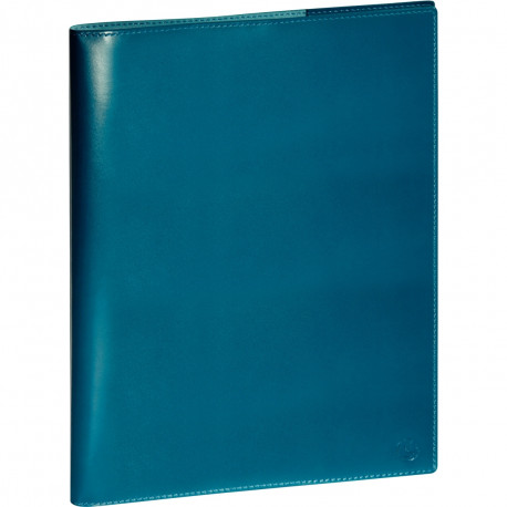 AGENDA SEMAINIER CONSULTATION VOLGA 21X29CM BLEU CANARD 13 mois de Décembre à Décembre. La semaine sur 2 pages