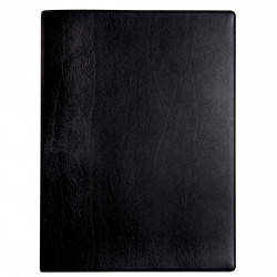 AGENDA SEMAINIER HORIZON 21X27CM NOIR 12 mois janvier à décembre. La semaine sur 2 pages