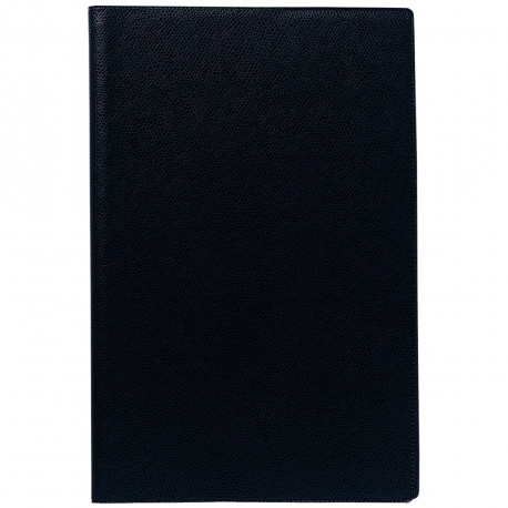 AGENDA SEMAINIER NOTE SPIRALE 16X24CM NOIR 12 mois 1/2 de mi-décembre à décembre. La semaine sur 1 page