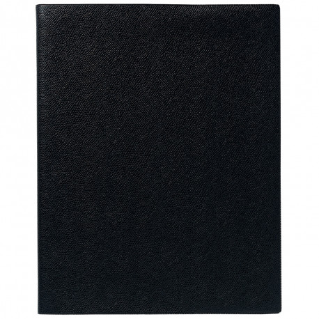 AGENDA SEMAINIER PRÉSIDENT SPIRALE 21X27CM NOIR 13 mois août à août 1 semaine sur 2 pages