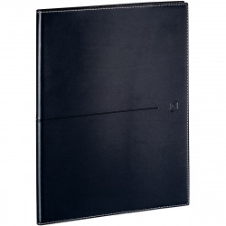 AGENDA SEMAINIER VOYAGE 21X27CM NOIR 12 mois de janvier à décembre. 1 semaine sur 2 pages
