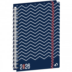 AGENDA JOURNALIER DAY TO DAY RESPIRE 21X29,7CM 12 mois de janvier à décembre. 1 jour par page