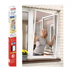 GRILLE ANTI-MOUCHE ALU COMFORT FENÊTRE, 1,00 M X 1,20 M