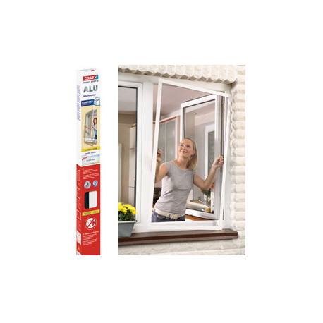 GRILLE ANTI-MOUCHE ALU COMFORT FENÊTRE, 1,00 M X 1,20 M